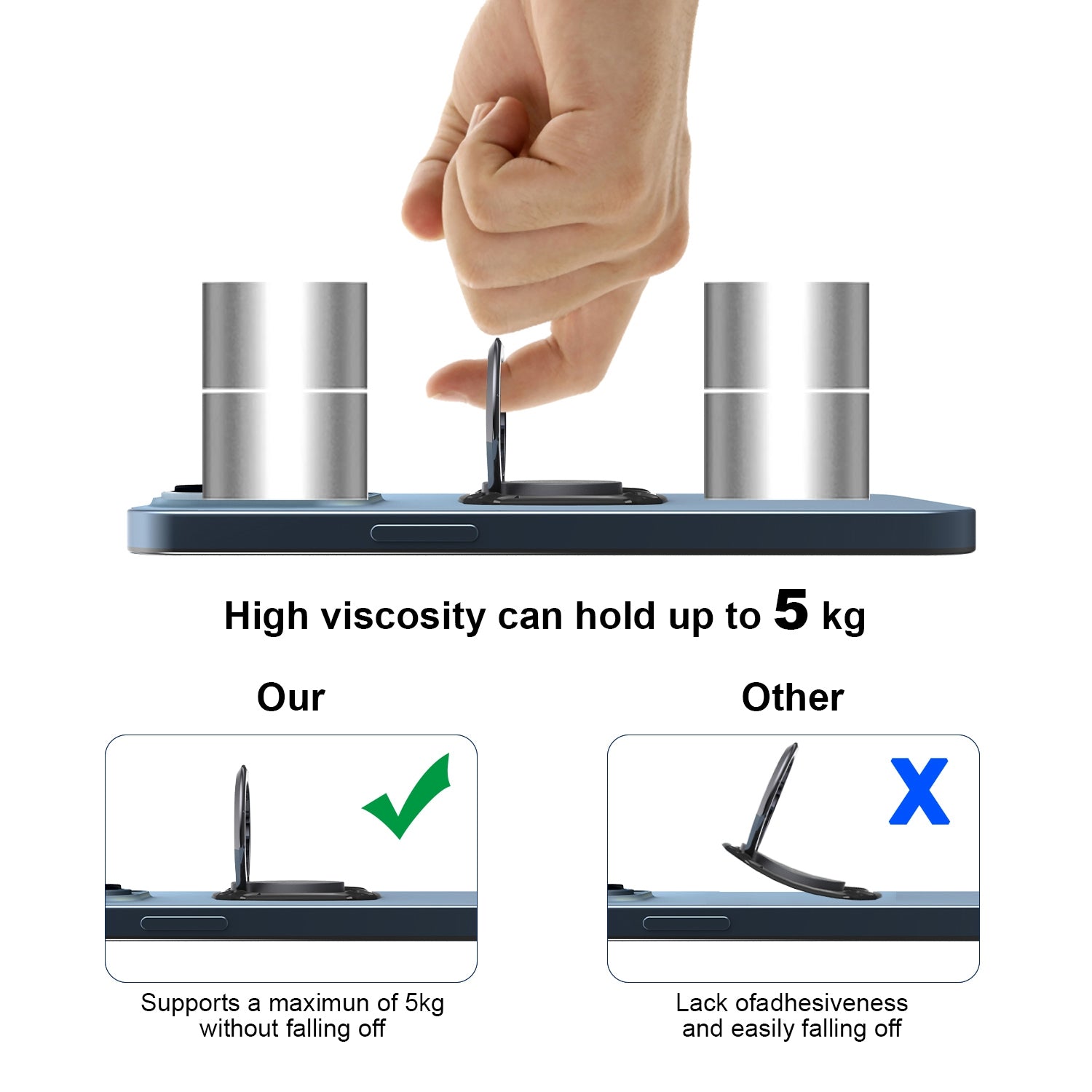 QUAD Element Kickstand PC+Metal Self Adhesive Cell Phone Ring Holder Stand Finger Grip QUAD Element Kickstand PC+Metal Self Adhesive Cell Phone Ring Holder Stand Finger Grip